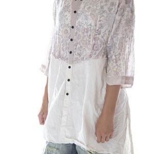 Magnolia pearl Floral Button-Down Women's Top/dress